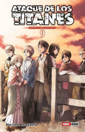 Attack On Titan, De Hajime Isayama., Vol. 9. Editorial Panini, Tapa Blanda En Español, 2023