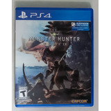 Monster Hunter World Ps4 Físico Usado 