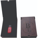 Estuche Para Pendrive, Fibroplus Simil Cedro, Excelente!!! 