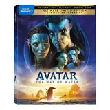 4k Ultra Hd + Blu-ray Avatar: The Way Of Water / Avatar El Camino Del Agua / Limited Edition Lenticular