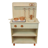 Cozinha Infantil Completa Em Mdf 87cm Brinquedo Cheff De Coz