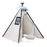 Carpa Tipi Para Niños. 160 Cm. Puntitos