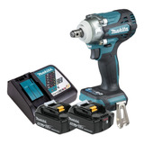 Chave De Impacto Dtw300 2 Baterias 5ah + Carregador Makita