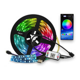 Tira Luz Led Rollo 2 Metros Rgb Control Bluetooth Celular