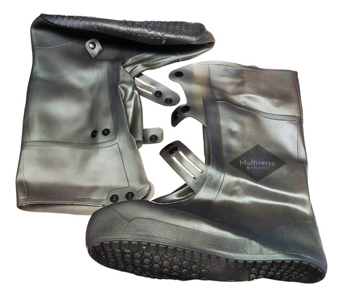 Botas Impermeables Plegables Suela Antideslizante En Latex