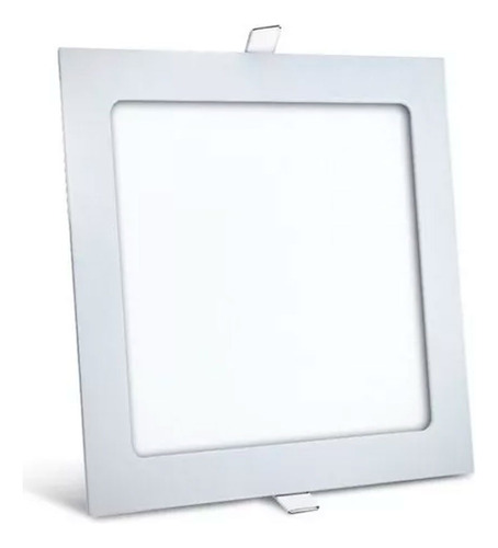 Panel Led Embutir 18w Cuadrado Frio/calida Ahorro 80% Oferta