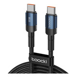 Toocki Mont Cable Usb C 100w 6a Con Carga Rápida -