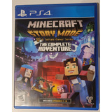 Juego Ps4 Minecraft Story Mode The Complete Adventure Fisico