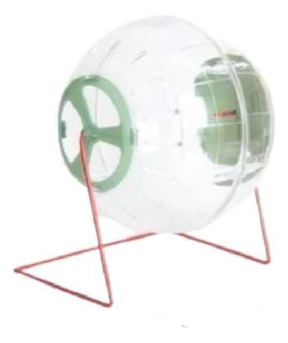 Esfera Acrilica 17cm Para Hamsters Topo Ruso Jerbo Con Base 