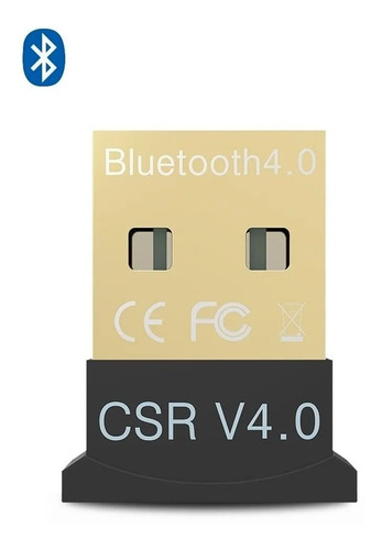 Adaptador Bluetooth 4.0 Csr Para Pc Notebook Usb Dongle