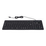 Teclado Con Cable, 105 Teclas, Español, Usb, Portátil, Plega