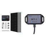 Kit De Inicio De Panel Solar De 400 W, 12 V, Con 4 Paneles S