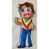 Muñeco Silvio Gamer Minecraft De 30 Cm