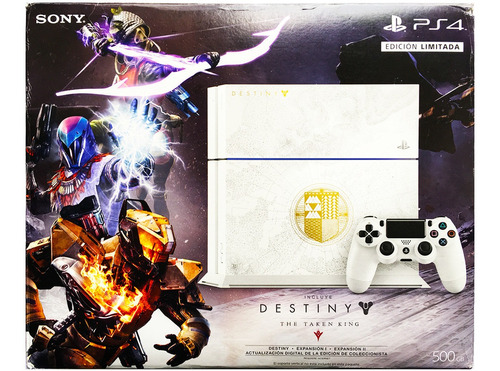 Playstation 4 500gb Edición Limitada Destiny The Taken King