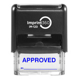 Imprint 360 As-imp1114b Approved Stamp With By: Line, B...