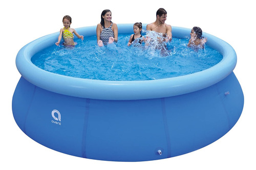 Piscina Inflable De 30 X 91 Cm Para Exteriores Con Anillo De