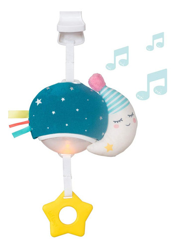 Taf Toys Mini Luna Musical, Juguete Para Colgar Con Música.