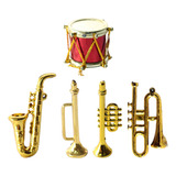Mini Saxofone Em Miniatura Com Ornamento De Mesa