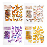 Stickers Mariposas Troquelados Scrapbooking Journaling Pack