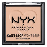 Polvo Fijador Nyx Can't Stop Won't Stop Setting Mattifying Color Medium