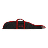 Funda Para Rifle Mendoza Mr-001 Negra Rojo Acolchonada 130cm