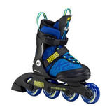 Patines Ajustables K2 Raider Pro Azul/amarillo