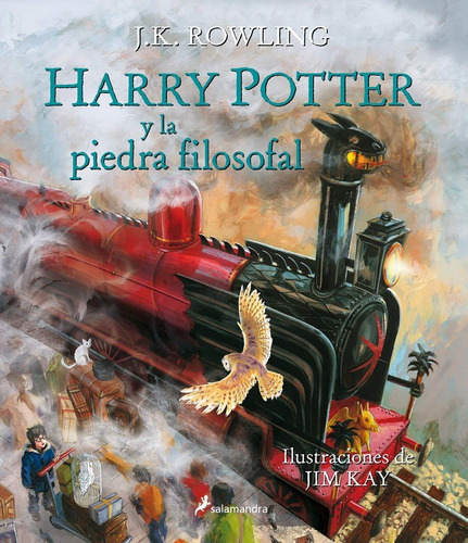 Harry Potter Y La Piedra Filosofal (ilustrado), De J. K. Rowling. Editorial Salamandra En Español