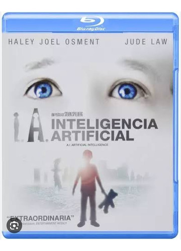 Inteligencia Artificial En Disco Bluray Alta Definición Full