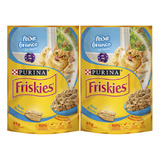 Kit Sache Friskies Sabor Peixe Branco 2 Un Purina Para Gatos