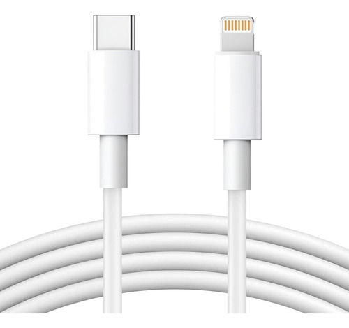 Cabo Carregador Turbo Tipo C P/ iPhone 14 13 Lightning Usb C