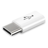 Adaptador Ficha Micro Usb Hembra A Usb Tipo C Macho