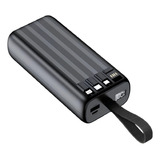 Carregador Portátil Anatel Power Bank Para iPhone E Samsung 