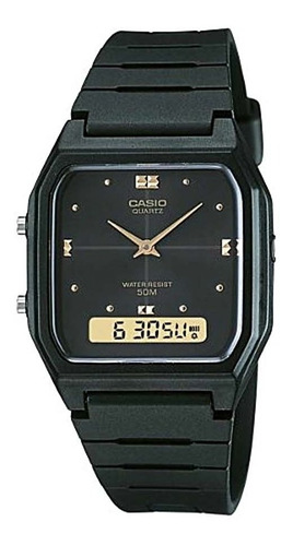 Reloj Casio Análogo Digital Aw-48he-8avdf Negro Becris