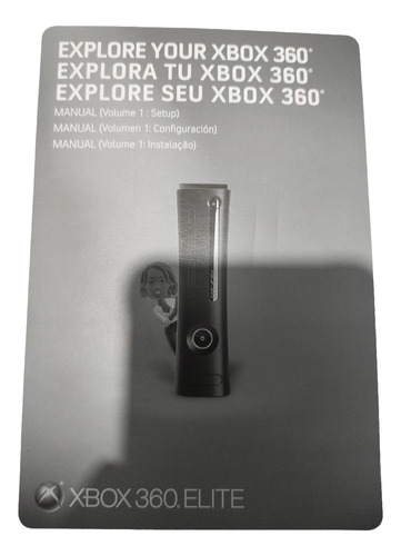 Microsoft Xbox 360 Elite Manuales