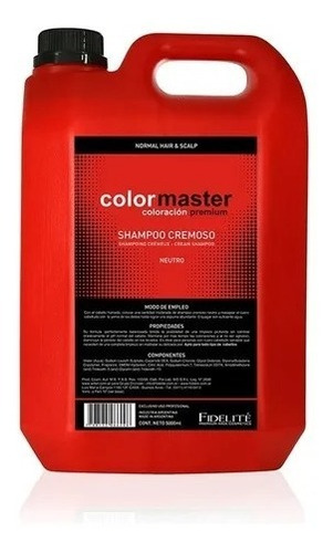 Fidelité - Colormaster - Shampoo Cremoso Neutro  5000 Ml-