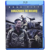 Corazones De Hierro Fury Brad Pitt  Pelicula Blu-ray Nuevo