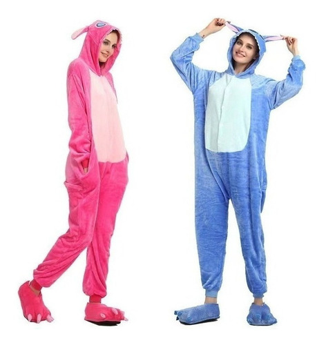 Pijama De Invierno Para Mujer, Hombre Y Pareja, Con Diseño D