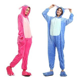 Pijama De Invierno Para Mujer, Hombre Y Pareja, Con Diseño D