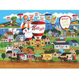 Kelloggs 1000 Pc Puzzles - Celebración De Globos Aerostático