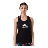 Musculosa Deportiva Mujer Cumin Negra