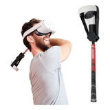 Deadeyevr Drivr - Vr Golf Club Handle Accessory (red - Metal