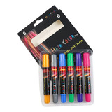 Lápices De Color 6piezas Tinte Para El Cabellotraje De Niños