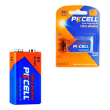  Pila 9v Batería Cuadrada 9v Ultra Alcalina Pkcell® 6lr61
