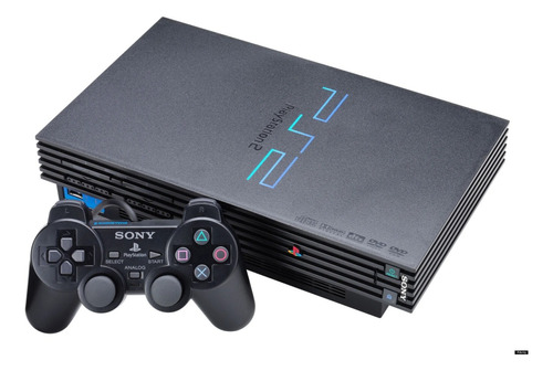 Sony Playstation 2 Scph-180 Standard Color  Matte Black