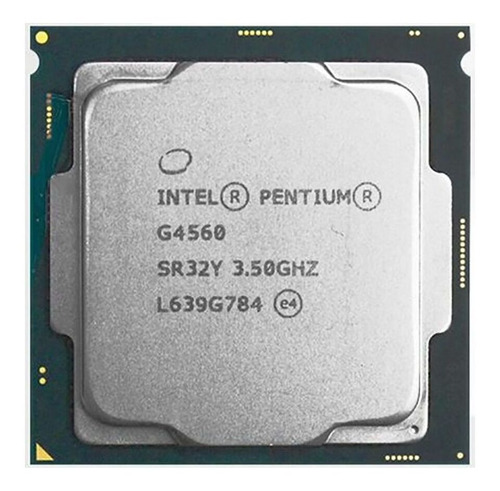 Processador Gamer Intel Pentium G4560 Cm8067702867064  De 2 Núcleos E  3.5ghz De Frequência Com Gráfica Integrada