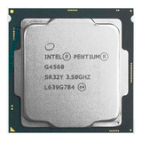 Processador Gamer Intel Pentium G4560 Cm8067702867064  De 2 Núcleos E  3.5ghz De Frequência Com Gráfica Integrada