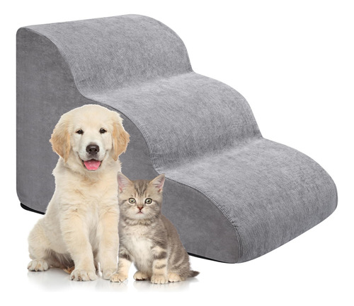 Escaleras Para Perros Pequenos, 3 Niveles, Para Cama Y Sofa,