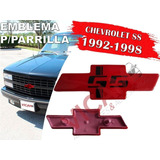 Emblema Parrilla Chevrolet Cheyenne Silverado Ss 1992-1998