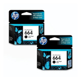 Pack Hp 664 Negros Original