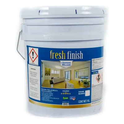 Pintura Sherwin Williams Blanco Mate Para Exteriores.nvas | Envío gratis